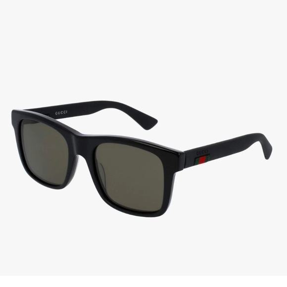 Gucci Other - Gucci Sunglasses GG008S 03 53 20 145 BLACK BROWN MEN'S UNISEX NEW